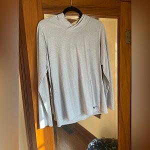 Nike dry fit long sleeve top with hood